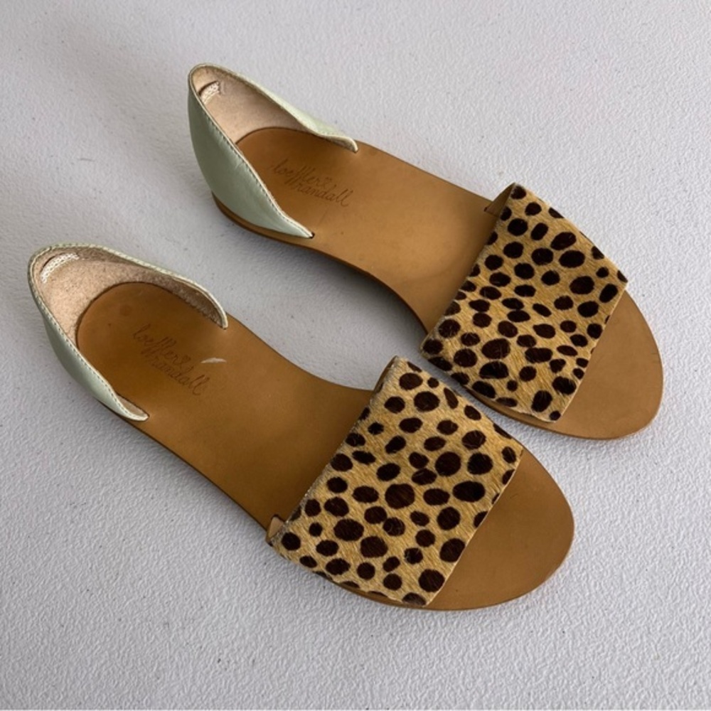 Loeffler Randall Leopard Print Sandals